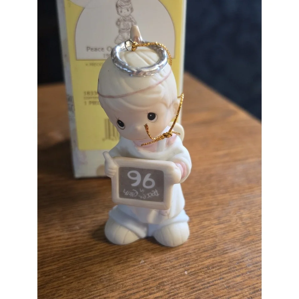 1996 Precious Moments Christmas Ornament Angel 183369‎